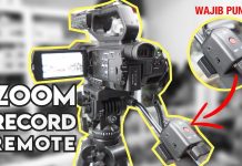 Video Camera Remote Control Zoom Record LANC Untuk Sony Panasonic – Kameraman Livecam Wajib Punya