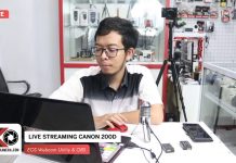 Live Streaming Pake Kamera DSLR Canon 200D – EOS Webcam Utility