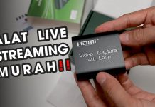 Tes “HDMI Capture Card with Loop Out” Untuk Live Streaming Kamera di OBS