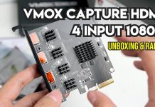 Unboxing VMOX PCIE Capture Card HDMI 4 Input
