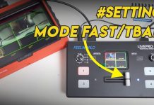 Cara Setting MODE Switcher Feelworld LivePro L1 V1 – FAST atau TBAR