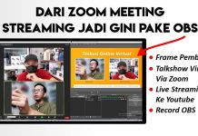 Belajar Menambahkan Pembicara dari Zoom ke OBS – Melayout Frame 2 Pembicara di OBS Untuk Live Stream Cara Layout Framing Zoom to OBS Live Streaming