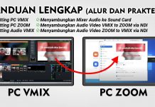 Cara Menghubungkan Laptop VMIX ke Laptop Zoom Meeting Via NDI(Network Device Interface)