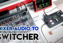 Cara Menyambungkan Mixer Audio ke Switcher Feelworld Livepro L1 V1 – Ambil Suara Dari Mixer Sound