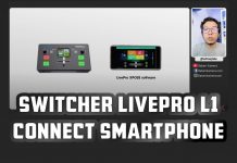 Cara Menyambungkan Switcher Feelworld Live Pro L1 ke Smartphone