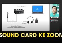 Cara Menggunakan Sound Card Audio Interface Behringer UM2 Untuk Live Zoom Meeting