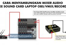 Cara Menyambungkan Mixer Audio Sound System ke Sound Card Audio Interface Untuk Record Streaming di Laptop/PC Menyambungkan Mixer Audio Masjid Gereja ke Laptop Live Streaming Record