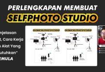 Cara Membuat Self Photo Studio – Alat Yang Dibutuhkan, Cara Kerja Kamera, Remote Shutter, Monitor TV Membuat Self Photo Studio - Ali Majid Wardana