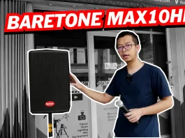 Tes Jarak Speaker Baretone Max10HE