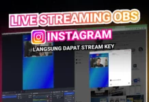 Cara Live Streaming Instagram Pake OBS Studio Terbaru Lengkap Works