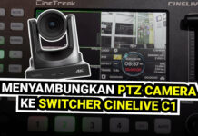 Cara Setting Kamera PTZ Agar Tersambung ke Switcher CineTreak Cinelive C1 Cara Menyambungkan Kamera PTZ ke Switcher CineTreak Cinelive C1 Batam Kamera