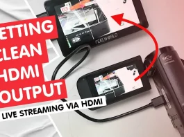 Cara Setting Clean HDMI Output Handycam