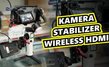 Cara Pasang Kamera Mirrorless dan Wireless HDMI di Stabilizer Gimbal