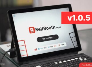 Buat Usaha Photobooth Photobox Otomatis QRIS Voucher Cafe Softwarenya