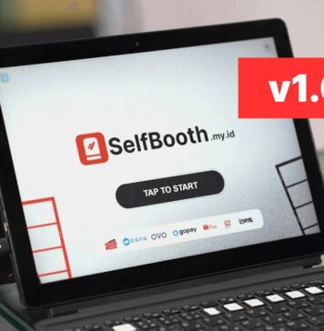 Buat Usaha Photobooth Photobox Otomatis QRIS Voucher Cafe Softwarenya